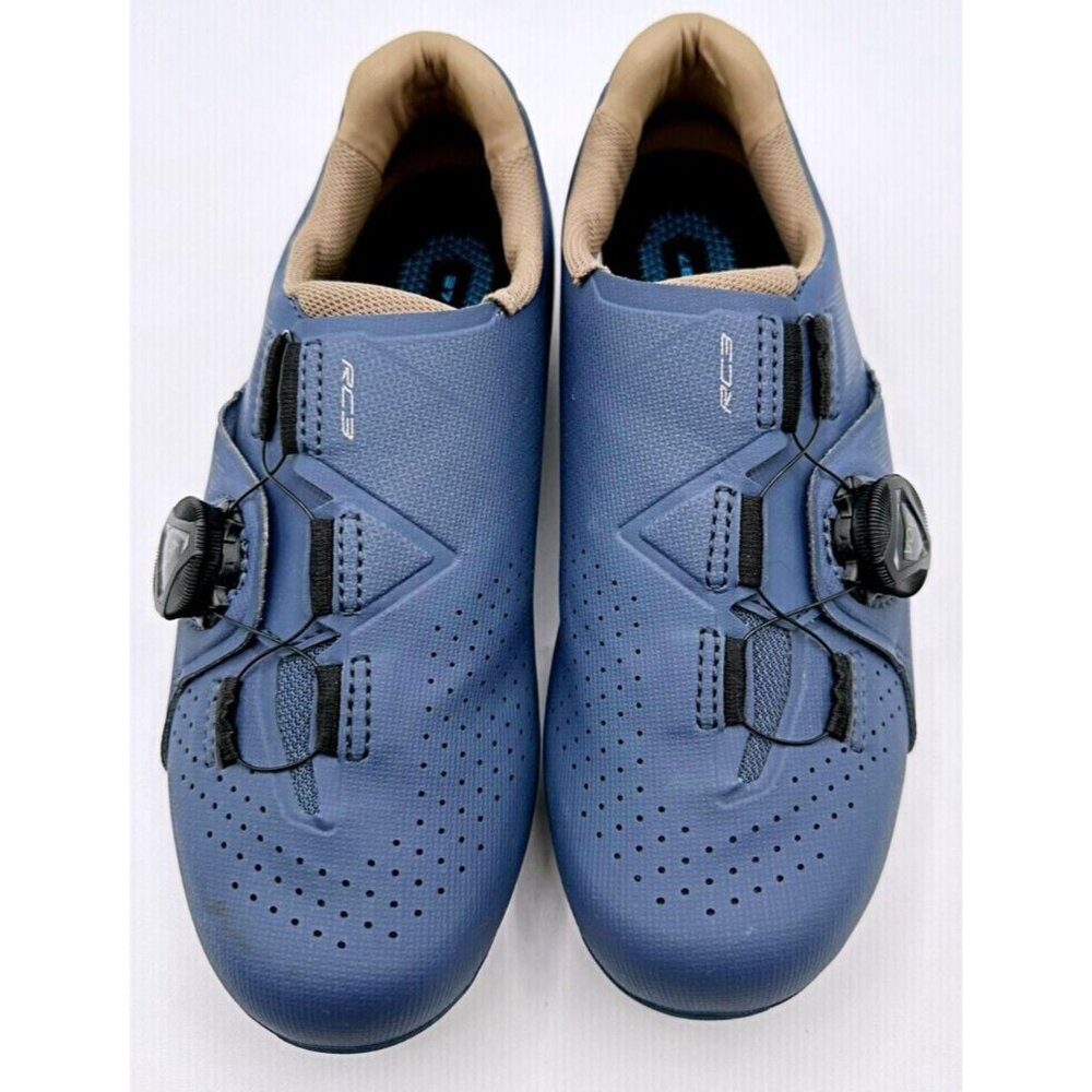 SHIMANO RC300  Size 5.5 Cycling Boa 3 Bolt Clipless‎ Cycling Shoes Navy Womens - Picture 6 of 10